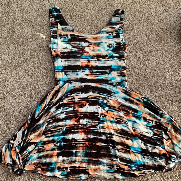 Cynthia Rowley Multicolor Tie-Dye Dress - Picture 1 of 6